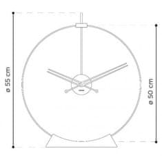 Nomon Designové stolní hodiny Nomon Aire W 55cm