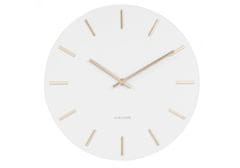 Karlsson Designové nástěnné hodiny 5821WH white Karlsson 30cm