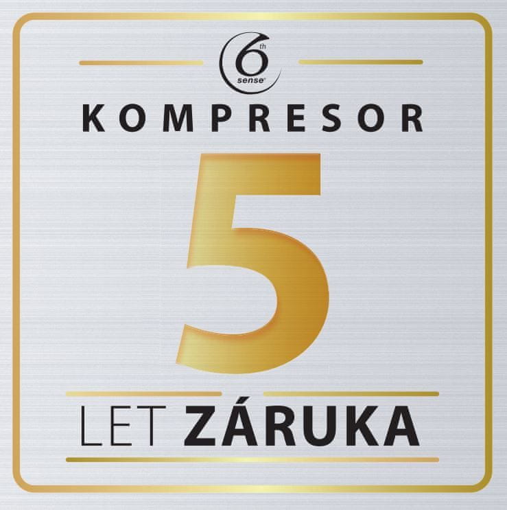 5letá záruka na kompresor