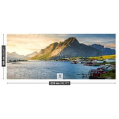 tulup.cz Fototapeta Fjord Norska Fototapeta Vliesová 250x104 cm