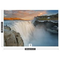 tulup.cz Fototapeta Vodopád Dettifoss Fototapeta Samolepící 104x70 cm