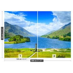 tulup.cz Fototapeta jezero Skotsko Fototapeta Vliesová 208x146 cm