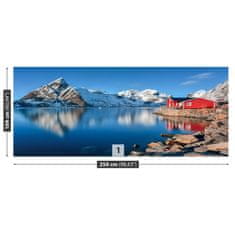 tulup.cz Fototapeta Lofoten Norsko Fototapeta Samolepící 250x104 cm