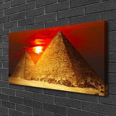 tulup.cz Obraz na plátně Pyramidy Architektura 100x50 cm