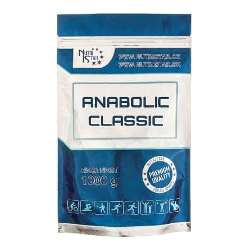 NUTRISTAR Anabolic Classic 1 kg sáček Jahoda
