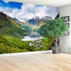 tulup.cz Fototapeta Fjord Norska Fototapeta Vliesová 104x70 cm