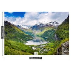 tulup.cz Fototapeta Fjord Norska Fototapeta Vliesová 104x70 cm