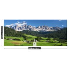 tulup.cz Fototapeta Italské Dolomity Fototapeta Samolepící 250x104 cm