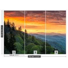 tulup.cz Fototapeta Hory Východ slunce Fototapeta Vliesová 312x219 cm