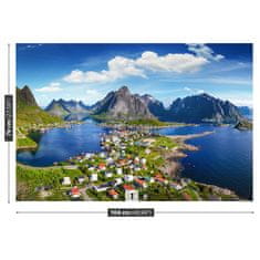 tulup.cz Fototapeta Lofoten Norsko Fototapeta Samolepící 104x70 cm