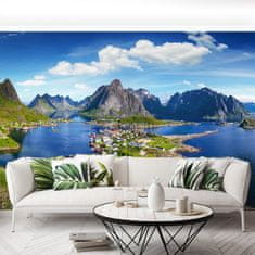 tulup.cz Fototapeta Lofoten Norsko Fototapeta Samolepící 104x70 cm