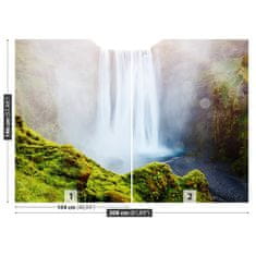 tulup.cz Fototapeta Vodopád Skogafoss Fototapeta Samolepící 208x146 cm