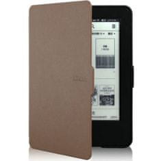 Amazon Durable Lock 393 Amazon Kindle 6 - hnědé, magnet, AutoSleep