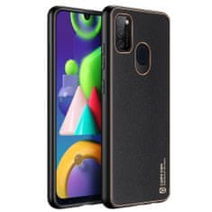 Dux Ducis Yolo kožený kryt na Samsung Galaxy M30s, černý