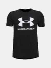 Under Armour Tričko Sportstyle Logo SS-BLK L