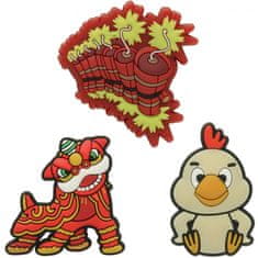 Crocs Dětské jibbitz Crocs Chinese New Year 2017 3-pack, multi vel.