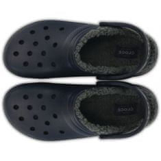 Crocs nazouváky Crocs Classic Lined Clog Navy/Charcoal, modrá/navy vel. 36,5