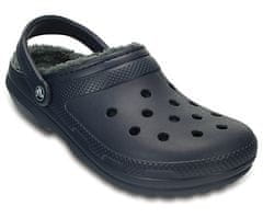 Crocs nazouváky Crocs Classic Lined Clog Navy/Charcoal, modrá/navy vel. 42,5