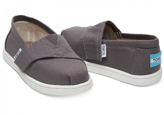 Toms Dětské šedé TOMS Core Classics Tiny Alpargata 5/21