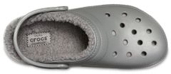 Crocs nazouváky Crocs Classic Lined Clog Slate Grey/Smoke, šedá vel. 42,5