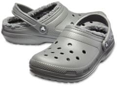 Crocs nazouváky Crocs Classic Lined Clog Slate Grey/Smoke, šedá vel. 42,5