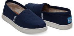 Toms Dětské modré TOMS Core Classics Youth Alpargata 5/37