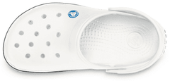 Crocs nazouváky Crocs Crocband White, bílá vel. 41