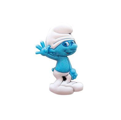 Crocs Dětské jibbitz Crocs Clumsy Smurf, růžová vel.