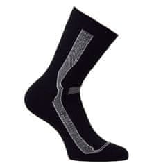 unisex sportovní funkční speciálně tvarované bavlněné froté ponožky OX5200120 2-pack, černá, 43-46