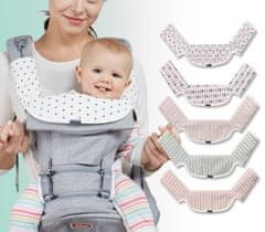 Sinbii Kousací Podložka kompatibilní s ERGOBABY a BABYBJÖRN Baby Carrier, Květy