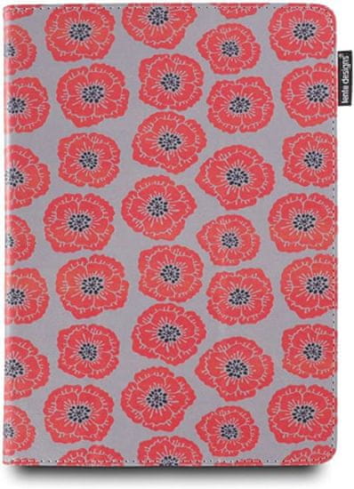 Lente Designs LD09 univerzální pouzdro pro čtečky knih - motiv Classic Poppies