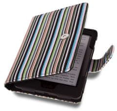 Lente Designs LD03 pouzdro pro Amazon Kindle Voyage - motiv Midnight Stripes