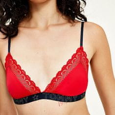 Tommy Hilfiger Dámská nevyztužená podprsenka Triangle Bralette Holiday Velikost: S UW0UW02634-XLG