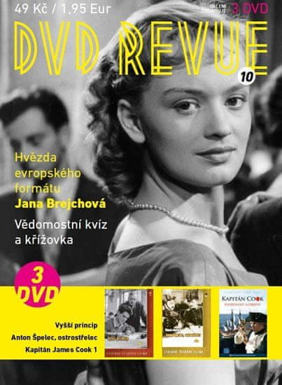 DVD revue 10: Vyšší princip, Anton Špelec, ostrostřelec a Kapitán Cook 1 - Posedlost a objevy (3DVD)