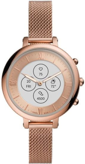 Fossil FTW7039 Hybrid Watch F Monroe Rose Gold Steel