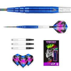 Red Dragon Šipky Steel Peter Wright PL15 Blue - 24g