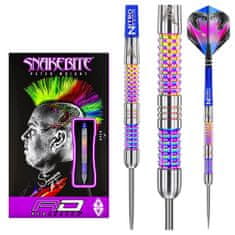 Red Dragon Šipky Steel Peter Wright Rainbow Mamba - 24g