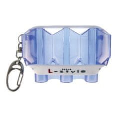 L Style Pouzdro na šipky Krystal Flight Case - clear blue