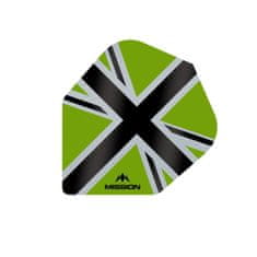 Mission Letky Alliance-X Union Jack No6 - Green / Black F3121