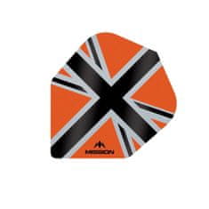 Mission Letky Alliance-X Union Jack No6 - Orange / Black F3122