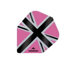 Mission Letky Alliance-X Union Jack No6 - Pink / Black F3124