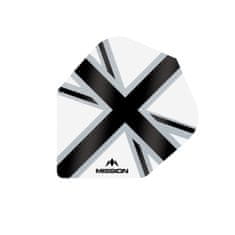 Mission Letky Alliance-X Union Jack No6 - White / Black F3125