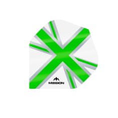 Mission Letky Alliance Union Jack - White / Green F3128