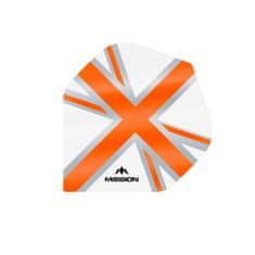 Mission Letky Alliance Union Jack - White / Orange F3129