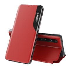 IZMAEL Elegantní knižkové pouzdro View Case pro Xiaomi MI 10 Pro/MI 10 - Červená KP22143
