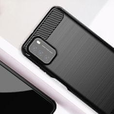 IZMAEL Pouzdro Carbon Bush TPU pre Xiaomi Poco X3 NFC - Modrá KP9410