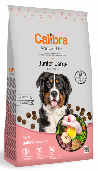 Calibra Dog Premium Line Junior Large 3 kg NEW