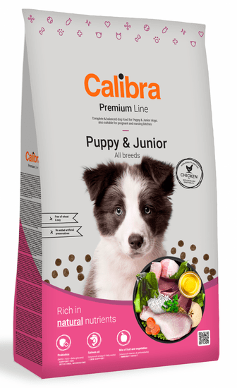 Calibra Dog Premium Line Puppy & Junior 3 kg NEW