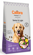 Calibra Dog Premium Line Senior & Light 12 kg NEW