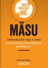 Alexa Kaye: Ako povedať nie mäsu - Jednoduché tipy a rady na život bez živočíšnych produktov